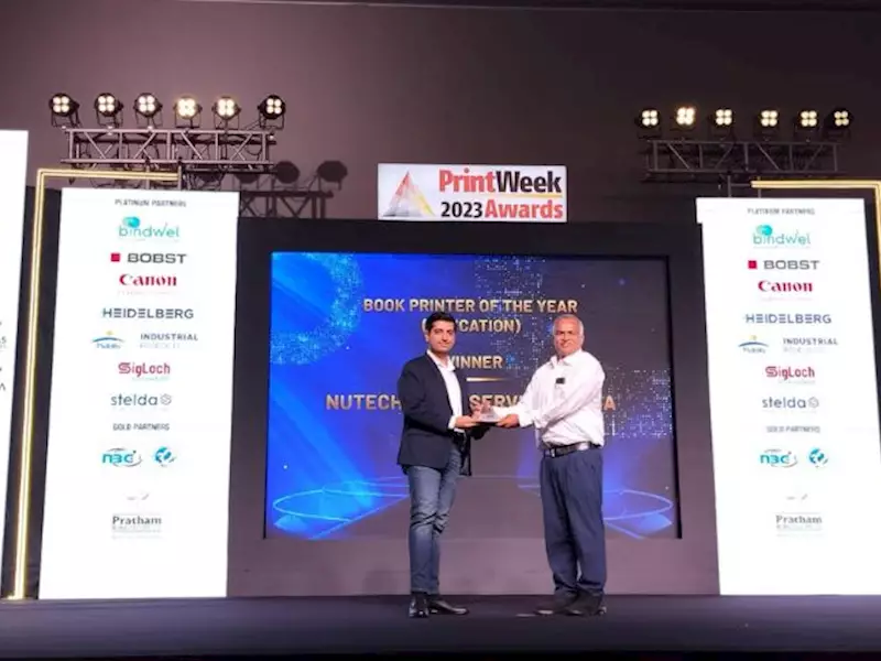   PrintWeek Awards 2023: Nutech Print Services - India wins Book Printer of the Year (Education) (Joint Winner)