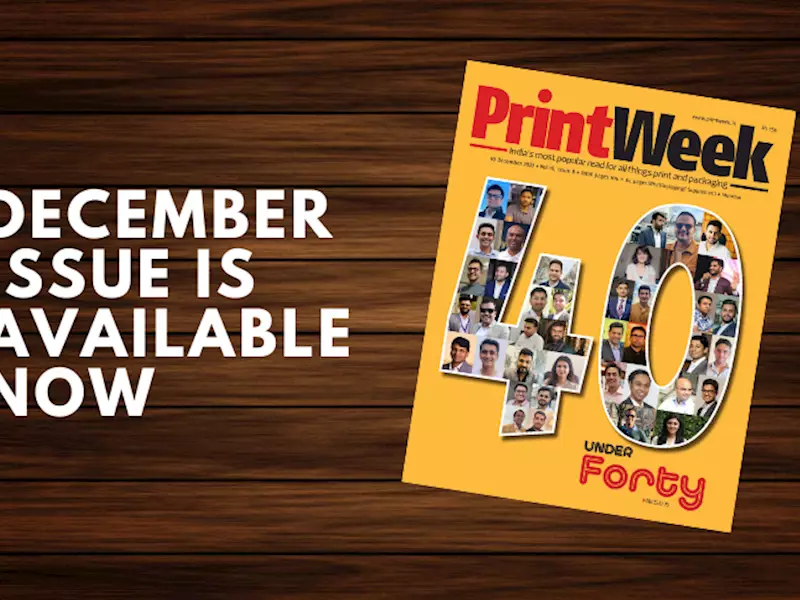 PrintWeek December issue reveals Forty Under 40 list
