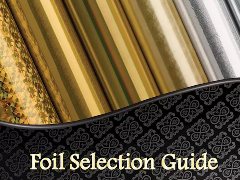 Infinity's Foil Selection Guide include digital applications