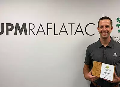 UPM Raflatac label material wins innovation award