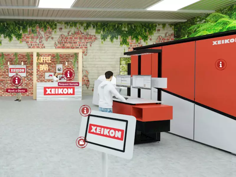Xeikon launches virtual innovation centre for wall decoration