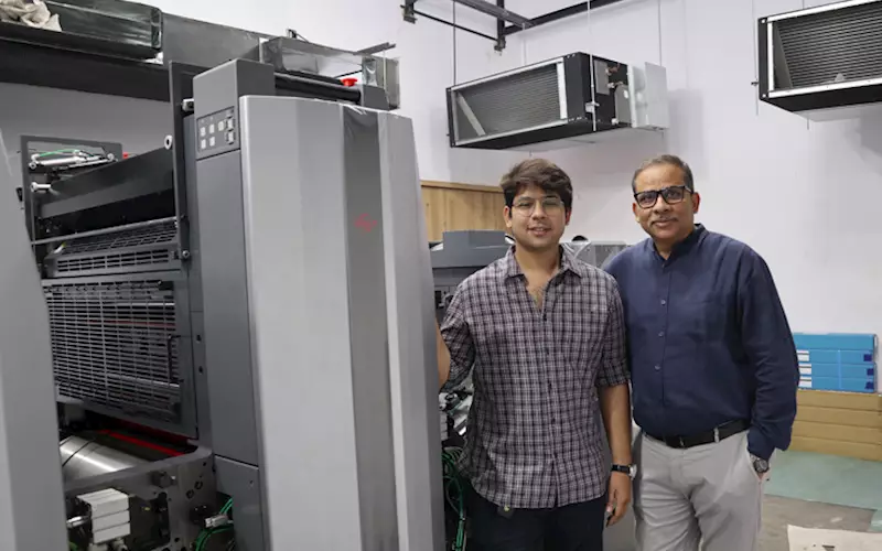 Asgar and his son Latif Sanchawala of Progressive Printing Press have installed their fourth Ryobi press