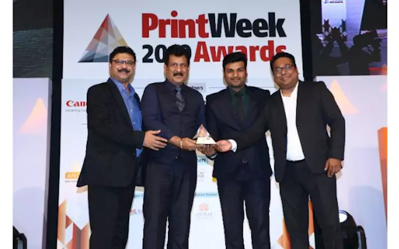 Delhi’s Any Graphics is the Label Printer of the Year (Joint winner)