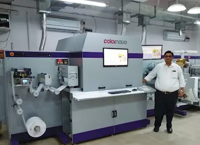 Made in India: Jetsci Colornovo UV inkjet label press
