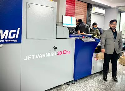 Delhi’s Print Mart buys MGI Jetvarnish