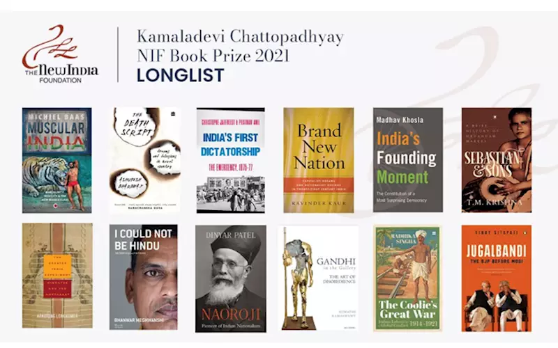 Kamaladevi Chattopadhyay NIF Book Prize 2021 longlist announced