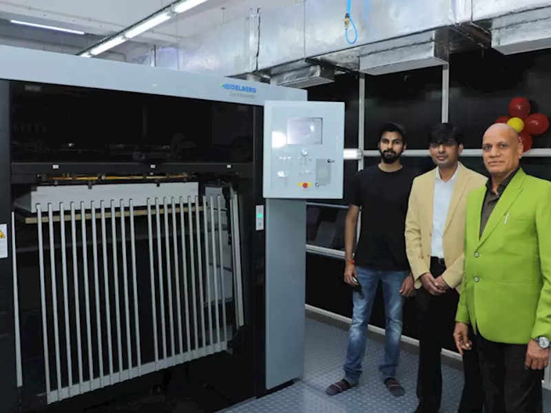 Udaipur’s Miraj installs Heidelberg CX 102 UV combi press