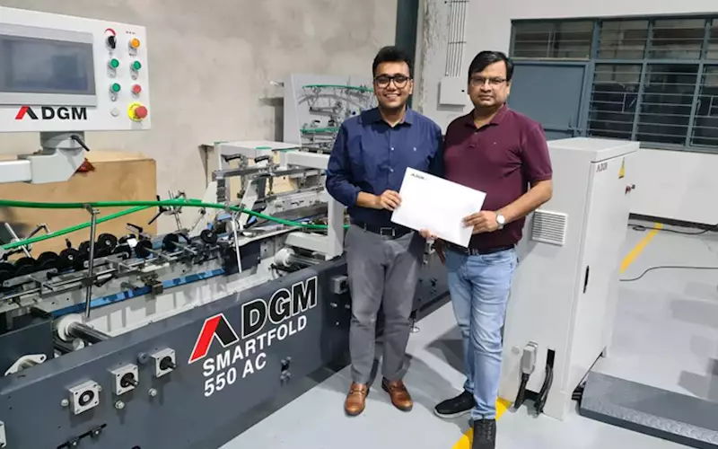 Prakash Industries adds capacity with DGM folder-gluer  