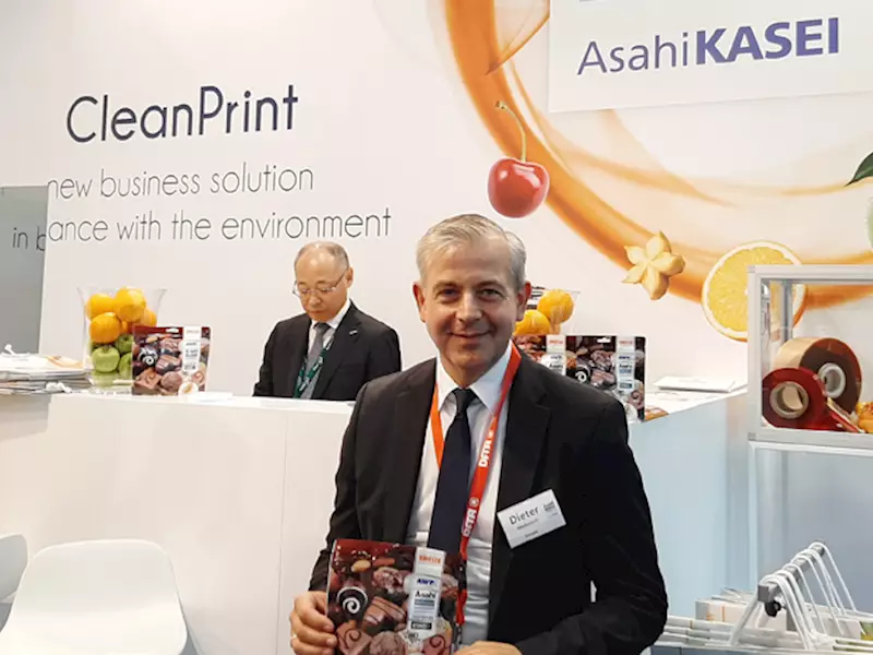 Asahi is delivering a sustainable message with its water-washable plates with a clean print