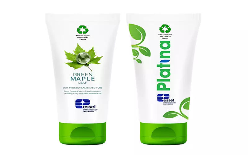 Essel Propack unveils recyclable tube packaging 