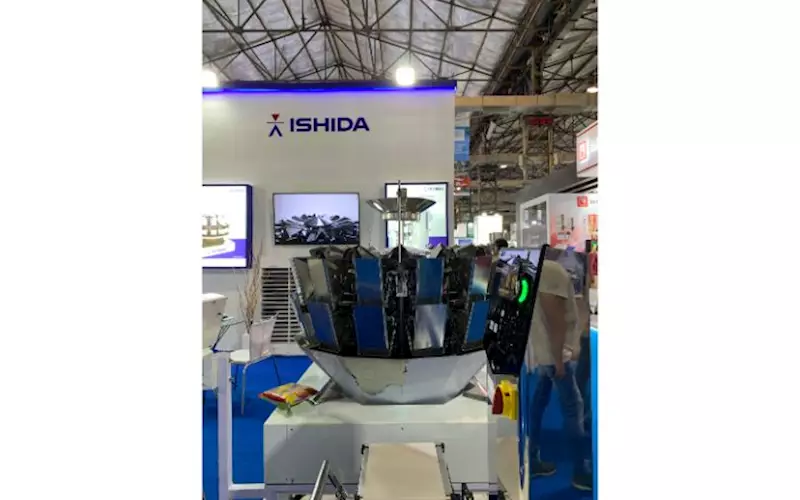 Ishida India showcased its weighing and X-Ray inspection machines, which predominantly caters to the food and snacks industry