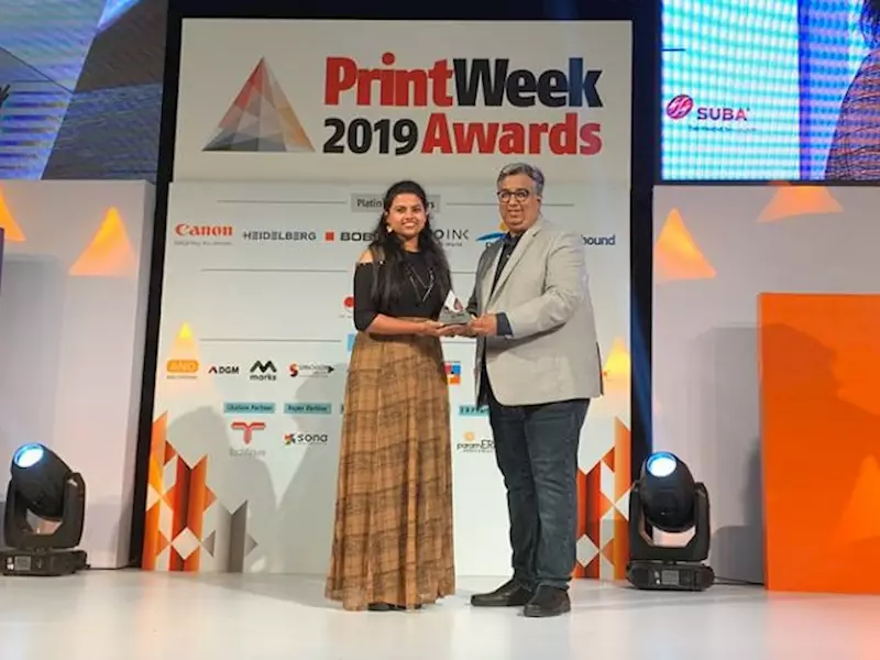 PrintWeek Awards 2019: Ruchi Abhang wins Student of the Year