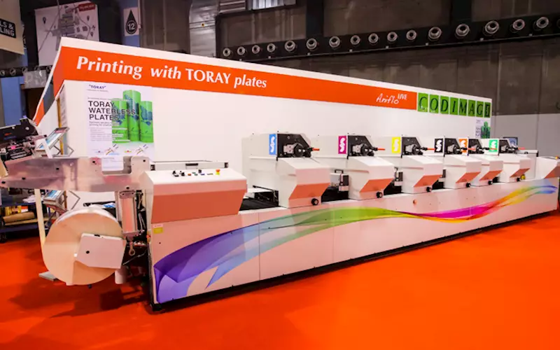 Labelexpo 2019: Toray and Codimag to highlight  waterless offset printing