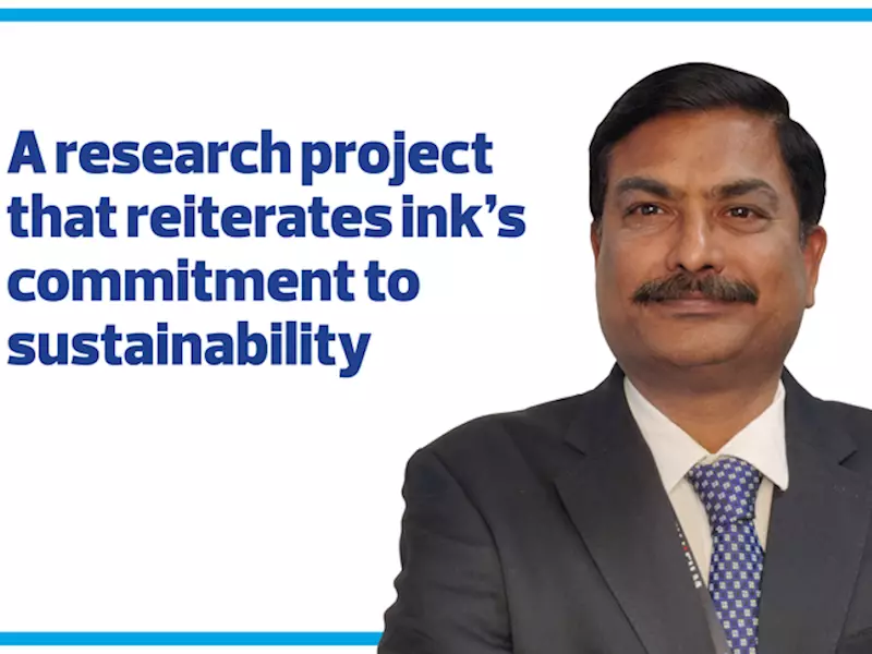 A research project that reiterates ink's commitment to sustainability - The Noel D'Cunha Sunday Column