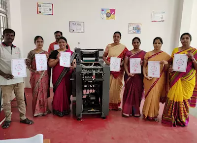 Avinashilingam installs an Autoprint kit to aid student work