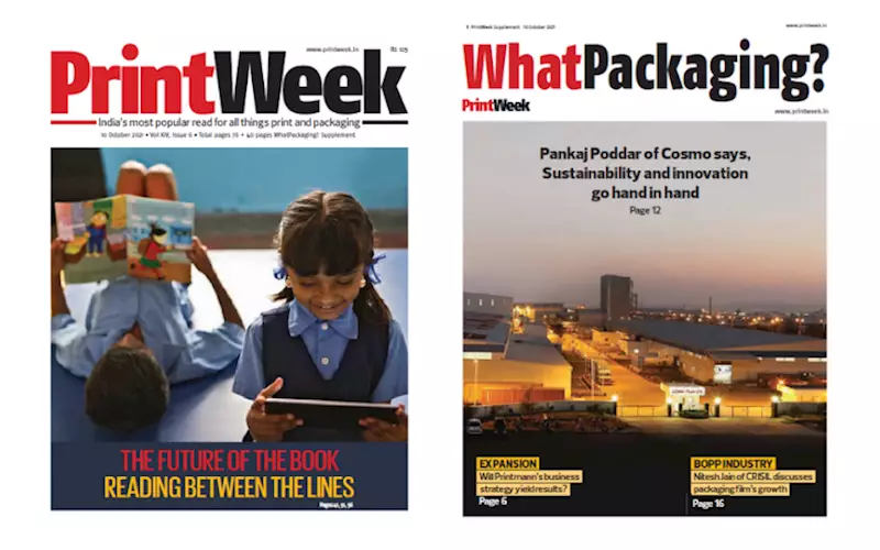 October issue of PrintWeek, WhatPackaging? now out