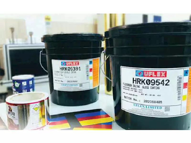 Made in India: Flexgreen inline gloss coating – HRK9542 