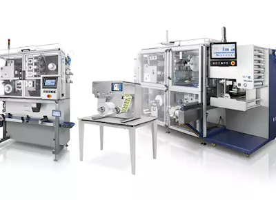 V-Shapes to present innovative print, fill and seal converting machine at Fachpack