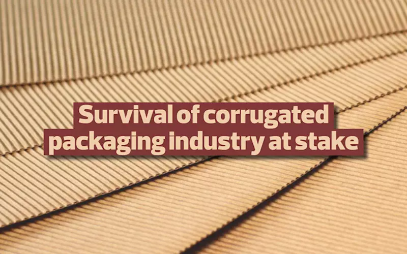 Survival of corrugated packaging industry at stake