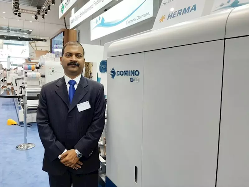 Labelexpo Europe 2019: Domino ships its first N610i digital label press to a customer in India