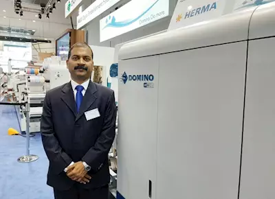 Labelexpo Europe 2019: Domino ships its first N610i digital label press to a customer in India