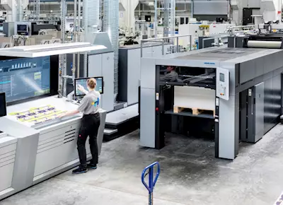 Heidelberg exhibits new Speedmaster's carton production capacity