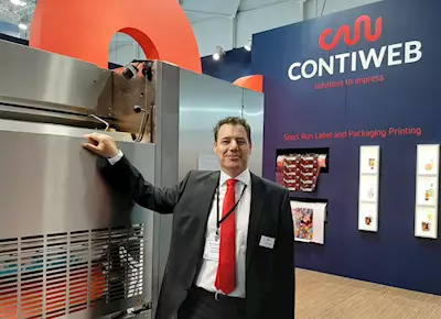 Labelexpo Europe 2019: Contiweb addresses short-run demands with the Thallo hybrid web offset press