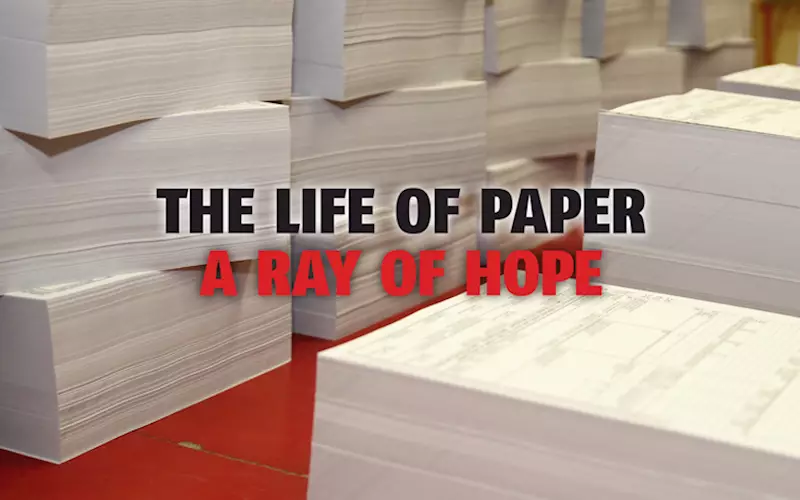 The life of paper - a ray of hope - The Noel D'Cunha Sunday Column