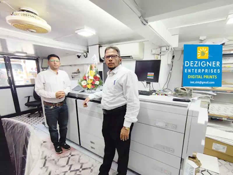 Dezigner Enterprises buys India’s first new ImagePress V1000