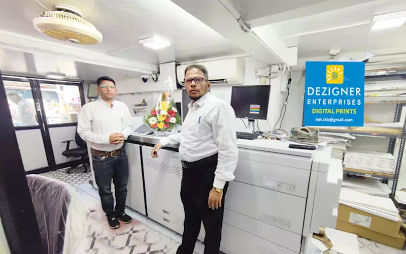 Dezigner Enterprises buys India’s first new ImagePress V1000
