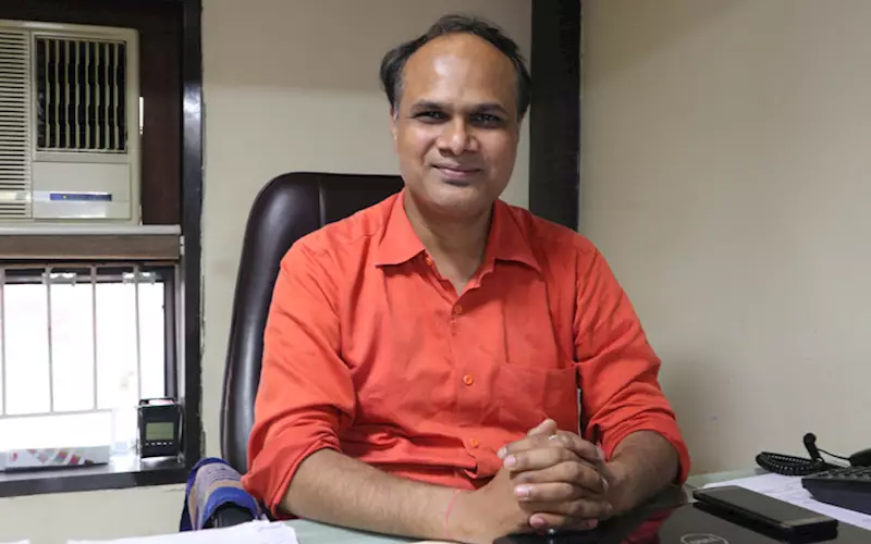 Hemant Kothari, proprietor, Paras Graphics, a major consumable supplier in Ahmedabad