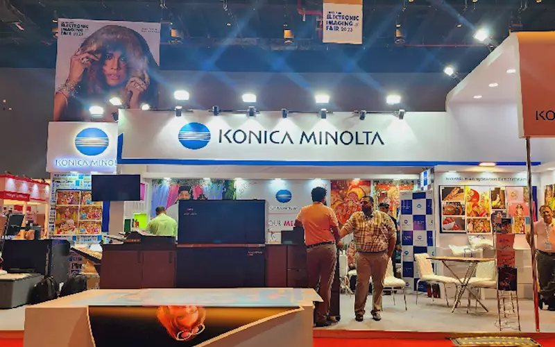 Konica Minolta showcases digital print solutions at CEIF 2023
