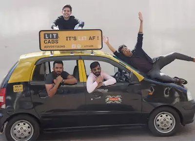 Mumbai’s startup lights up the city with mobile OOH on taxis