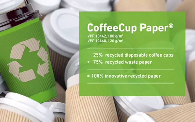 VPF introduces sustainable material from coffee cups