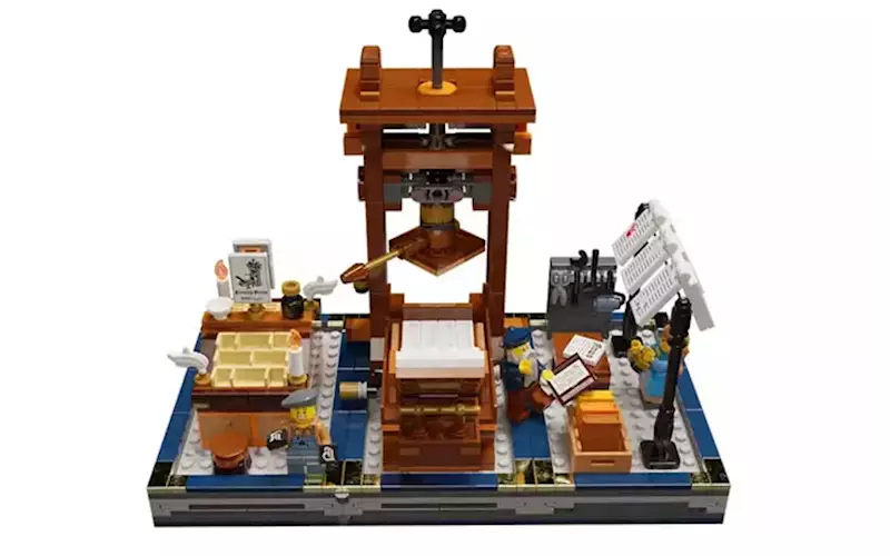 Votes needed to immortalise Gutenberg as Lego character