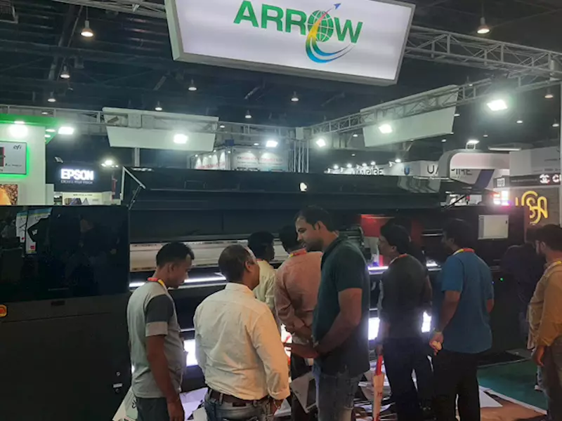 Media Expo Delhi: Arrow Digital showcases two new printers