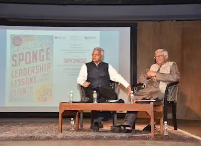 Ad guru, Parameswaran's book launch about leadership at NCPA