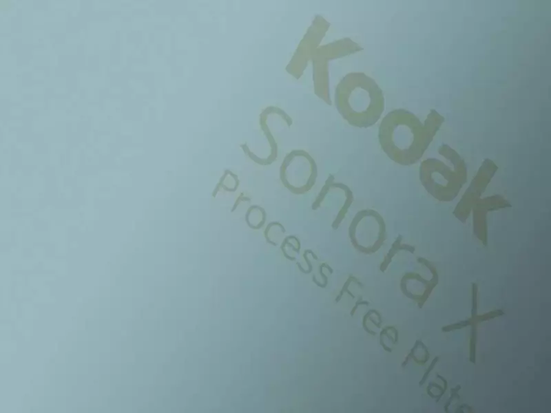 Kodak Sonora plate volumes up 84% in Q2