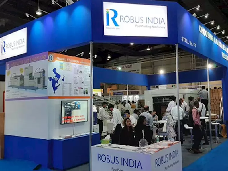 IndiaCorr 2019: Greater Noida-based Robus India demonstrates auto die-cutter  