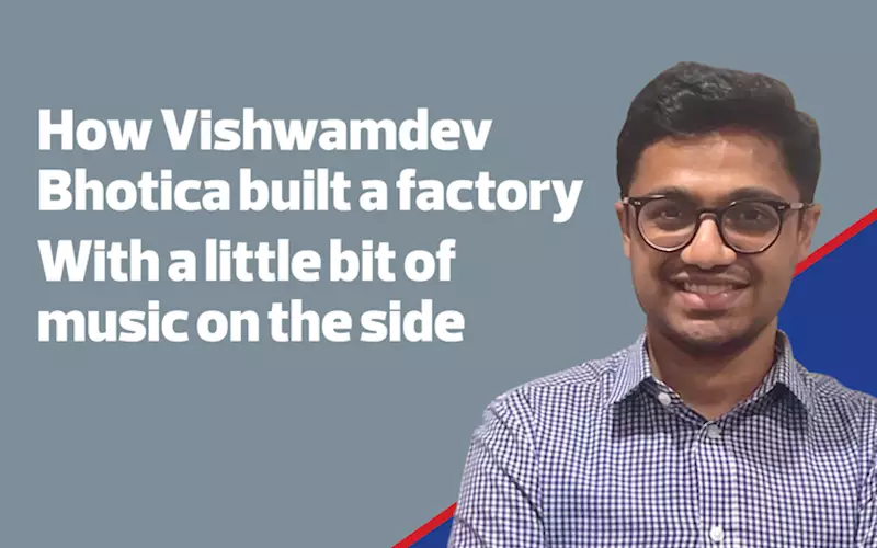 How Vishwamdev Bhotica built a factory - with a little bit of music on the side - The Noel D'Cunha Sunday Column