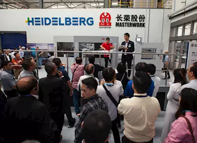 Heidelberg shows end-to-end packaging solution in China for Asian Market