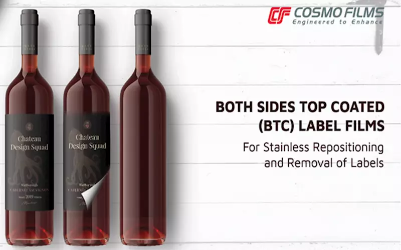 Labelexpo 2019: Cosmo Films to highlight its top-coating capability 