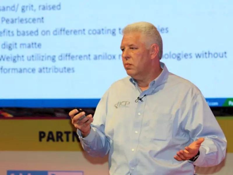 Print Summit 2019: Think creatively with coatings, says Don Newberry
