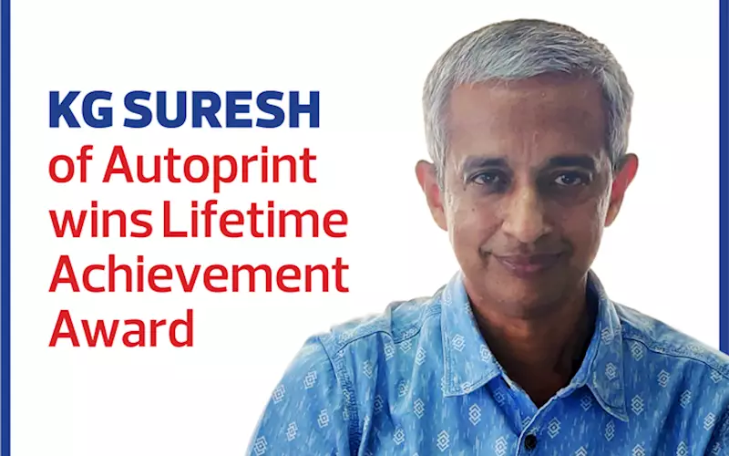 KG Suresh of Autoprint wins Lifetime Achievement Award - The Noel D'Cunha Sunday Column