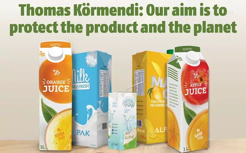 Thomas Körmendi: Our aim is to protect the product and the planet
