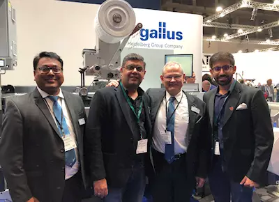 Labelexpo Europe 2019: Gallus announces ECS 340 deal with Kwality, Mudrika and Nutech