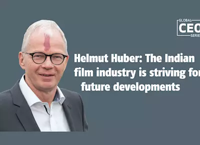 Helmut Huber: The Indian film industry is striving for future developments - The Noel D'Cunha Sunday Column