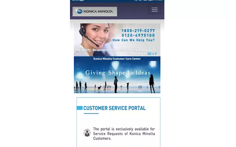 Konica Minolta launches customer support portal