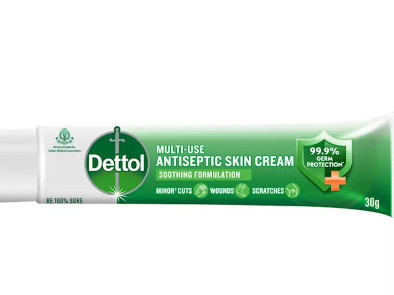 Dettol enters a new category with Dettol multi-use antiseptic cream