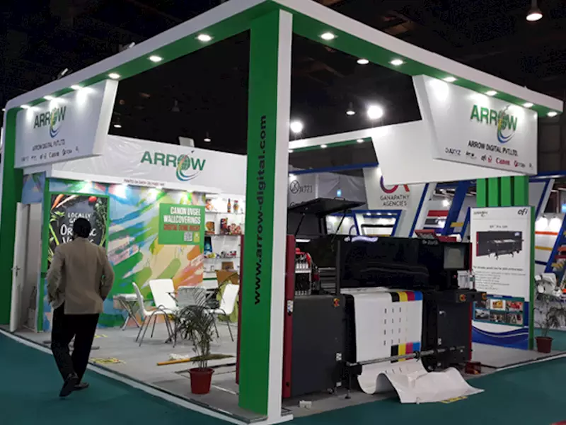 Arrow, Monotech and Colorjet at Media Expo 2021 